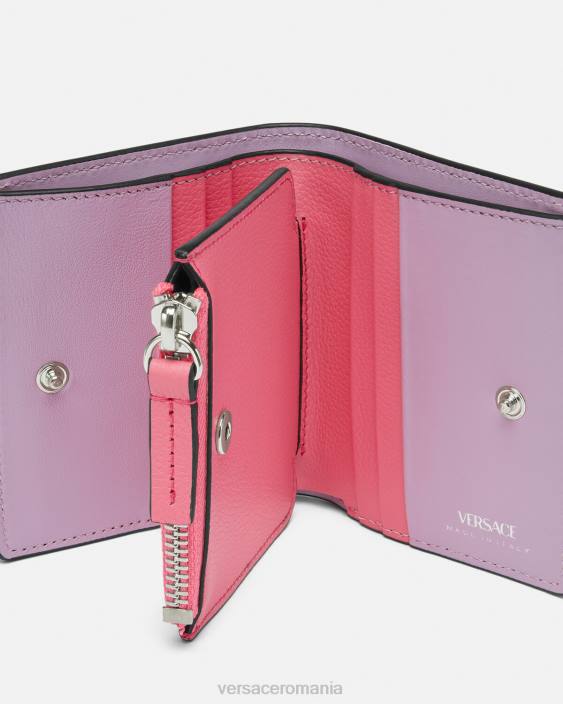 roz portofel la medusa Versace femei accesorii 40L6568