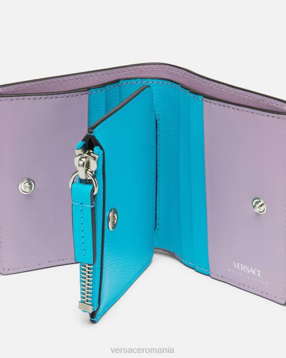 turcoaz portofel la medusa Versace femei accesorii 40L6569