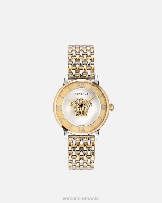 aur argint ceas la medusa Versace femei accesorii 40L6990