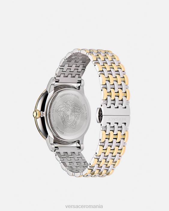 aur argint ceas la medusa Versace femei accesorii 40L6990