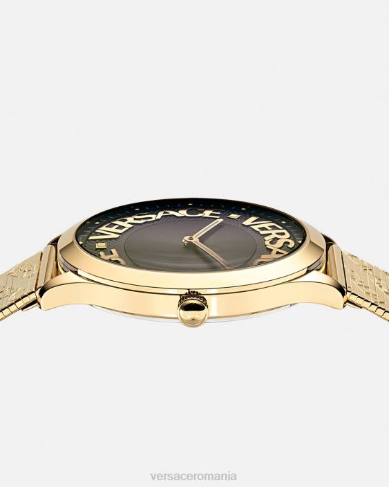 aur ceas cu logo halo Versace femei accesorii 40L6970