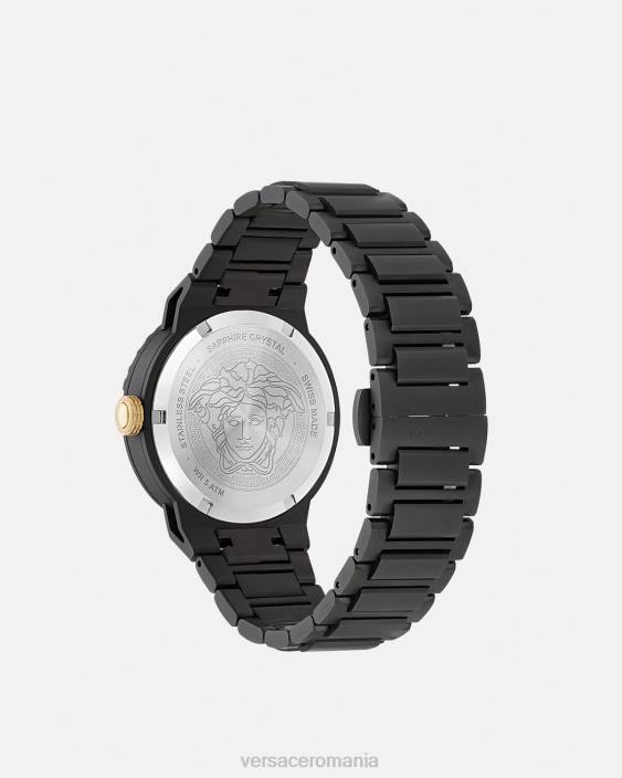 negru ceas medusa infinite Versace femei accesorii 40L6994