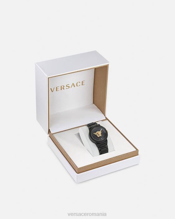 negru ceas medusa infinite Versace femei accesorii 40L6994