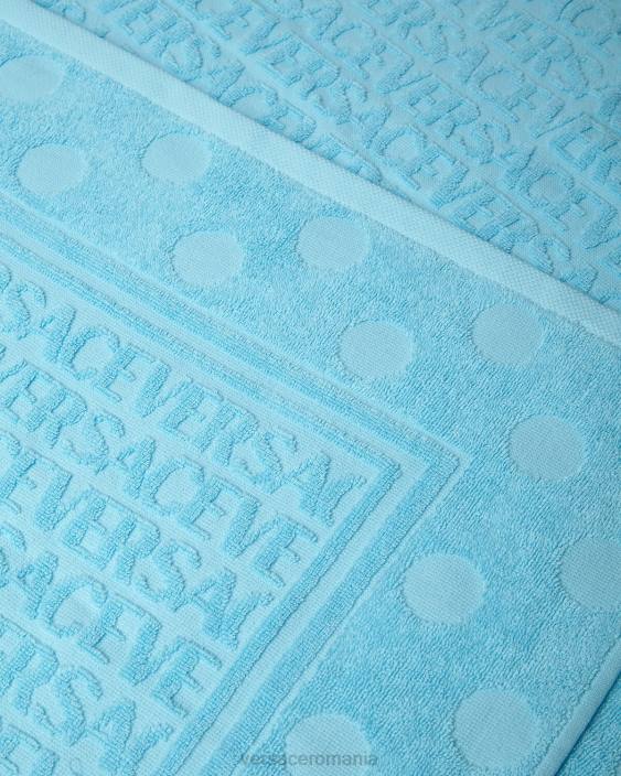 albastru deschis prosop de baie cu buline peste tot Versace femei lenjerie intimă și îmbrăcăminte de plajă 40L61197