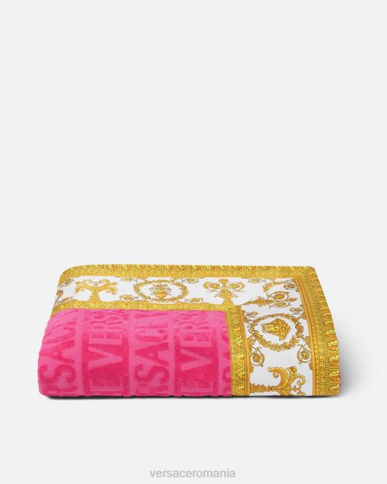 fucsie prosop de plajă în stil baroc Versace femei lenjerie intimă și îmbrăcăminte de plajă 40L61202