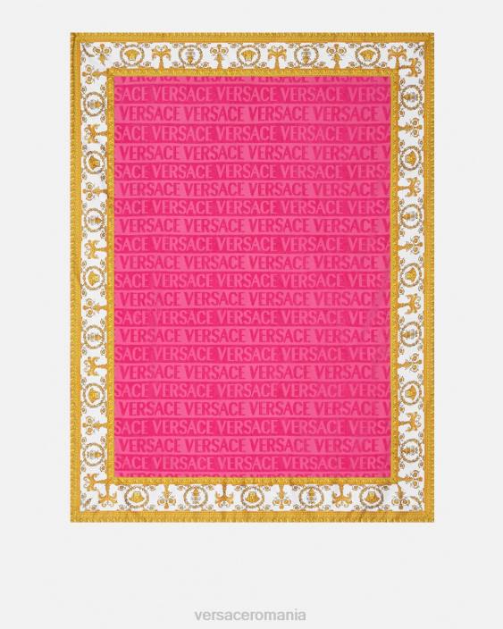 fucsie prosop de plajă în stil baroc Versace femei lenjerie intimă și îmbrăcăminte de plajă 40L61202