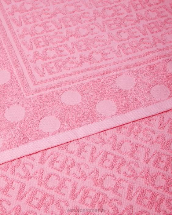 roz prosop de baie cu buline peste tot Versace femei lenjerie intimă și îmbrăcăminte de plajă 40L61196