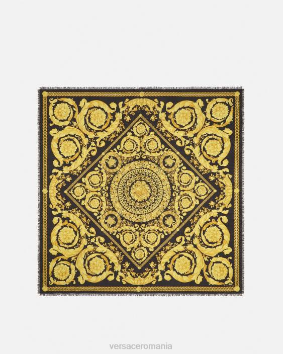 imprimare șal în amestec de cașmir barocco Versace femei accesorii 40L6900
