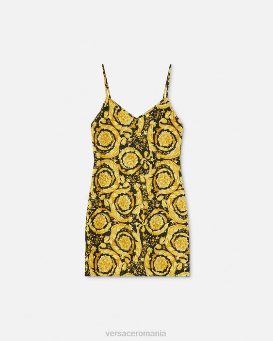 imprimare Slip de pijama de mătase barocco Versace femei lenjerie intimă și îmbrăcăminte de plajă 40L61029