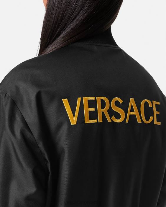 imprimare jachetă bomber reversibilă barocco Versace femei îmbrăcăminte 40L688