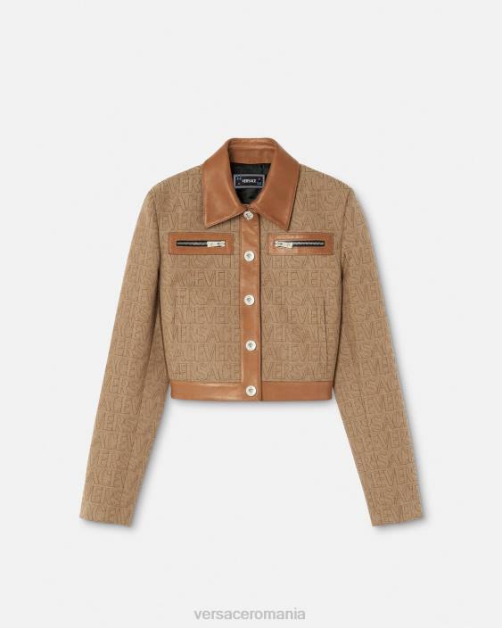 imprimare jachetă de bluză peste tot Versace femei îmbrăcăminte 40L685
