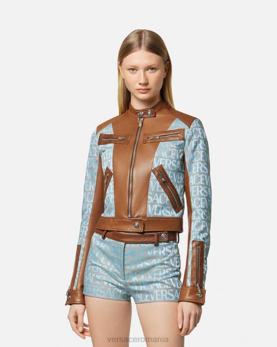 imprimare jachetă peste tot Versace femei îmbrăcăminte 40L684