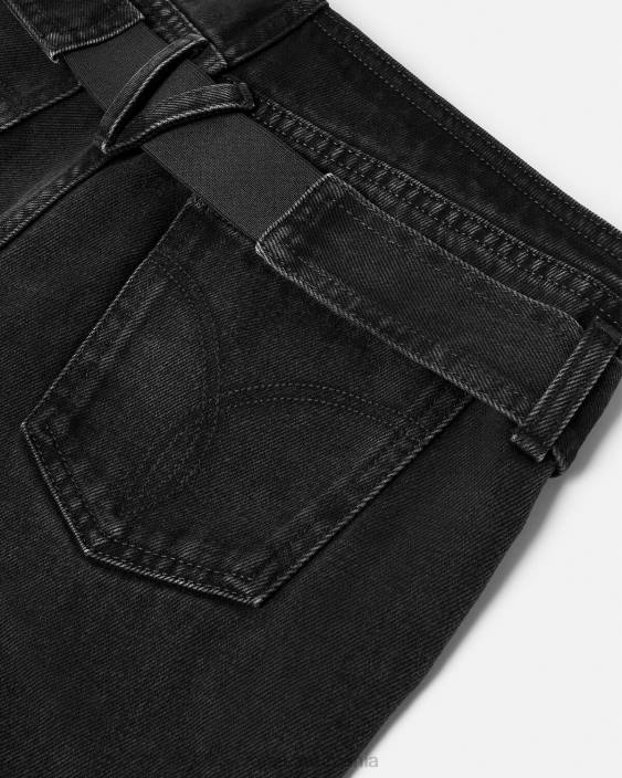 negru blugi medusa \'95 Versace femei îmbrăcăminte 40L6220