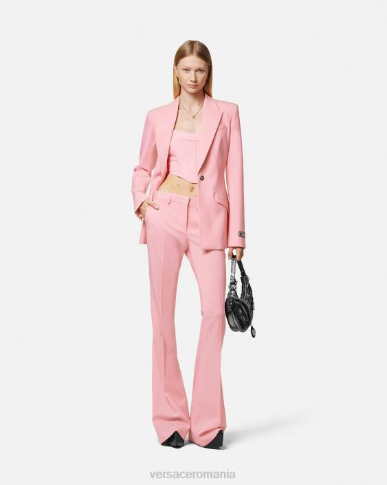 o singură culoare pantaloni evazați Versace femei îmbrăcăminte 40L6120