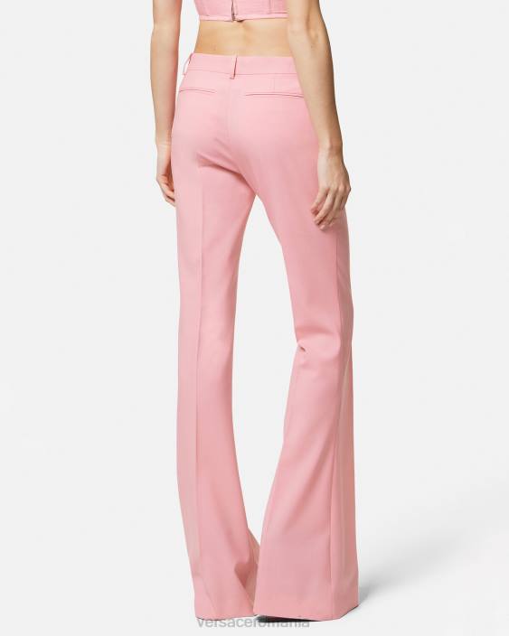 o singură culoare pantaloni evazați Versace femei îmbrăcăminte 40L6120