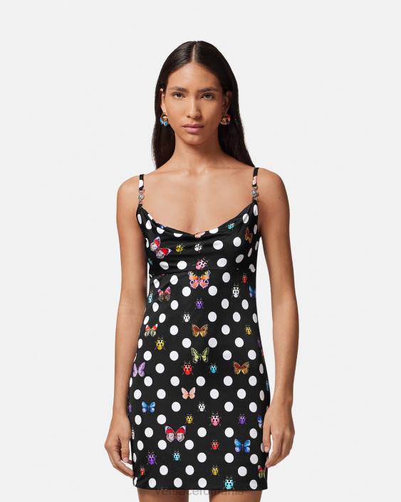imprimare rochie mini fluturi medusa \'95 Versace femei îmbrăcăminte 40L65