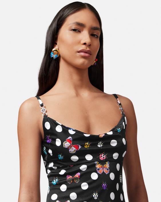 imprimare rochie mini fluturi medusa \'95 Versace femei îmbrăcăminte 40L65