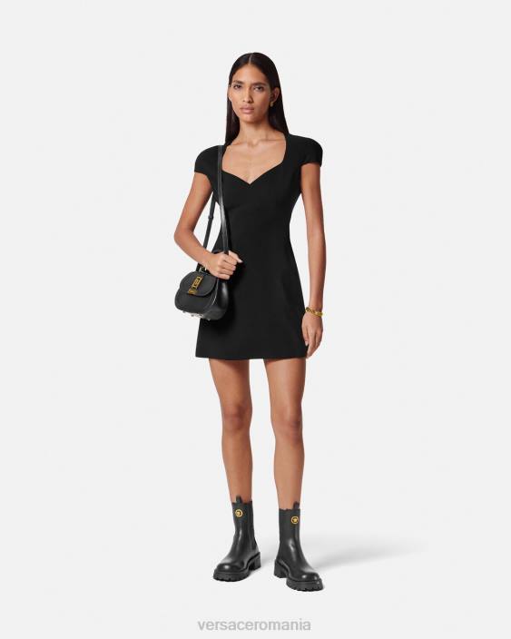 negru rochie mini schimbătoare Versace femei îmbrăcăminte 40L643