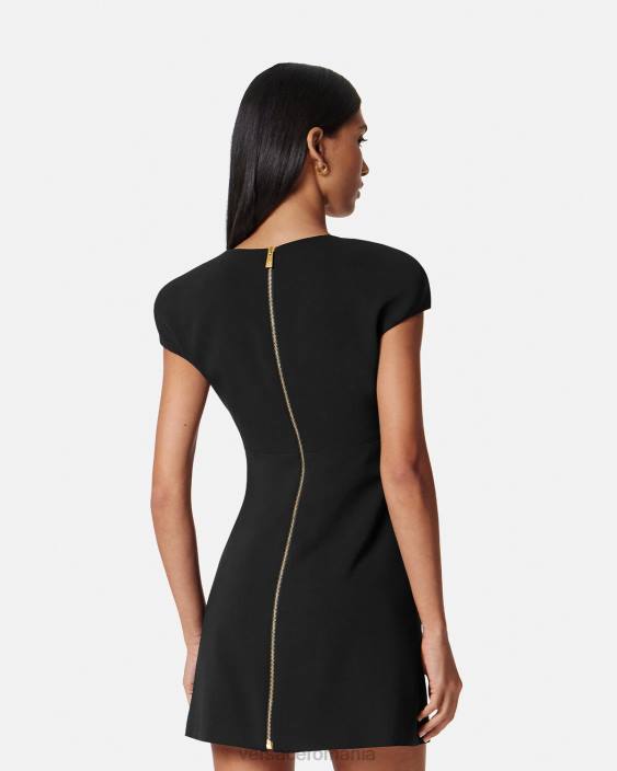 negru rochie mini schimbătoare Versace femei îmbrăcăminte 40L643