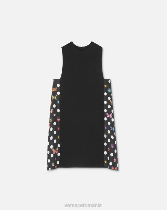 o singură culoare rochie mini fluturi Versace femei îmbrăcăminte 40L63