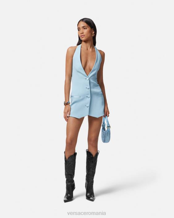 o singură culoare rochie mini vesta Versace femei îmbrăcăminte 40L615