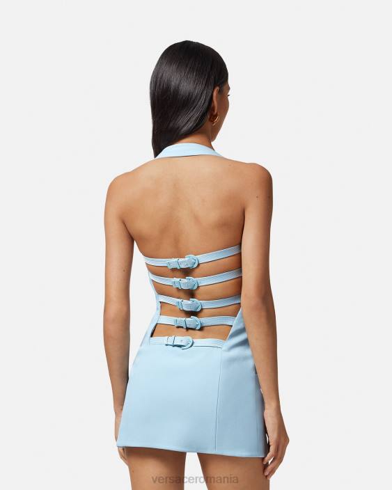 o singură culoare rochie mini vesta Versace femei îmbrăcăminte 40L615