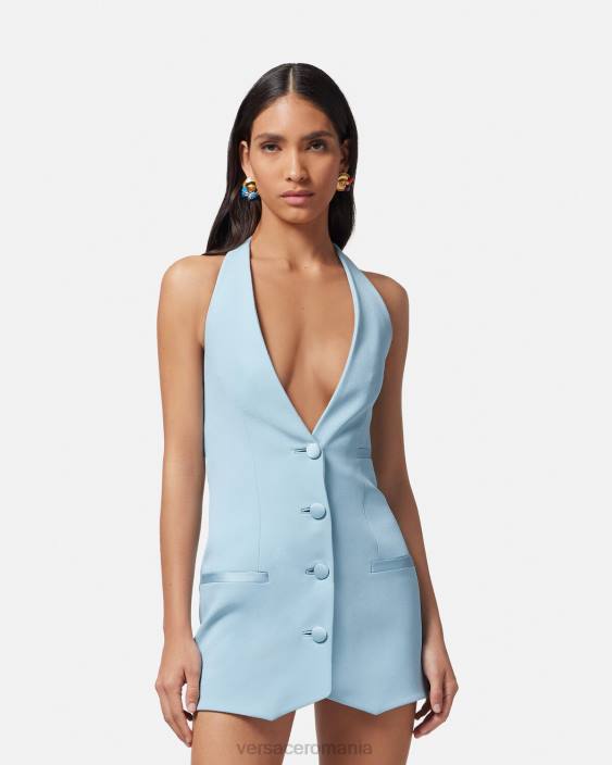 o singură culoare rochie mini vesta Versace femei îmbrăcăminte 40L615