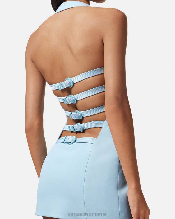 o singură culoare rochie mini vesta Versace femei îmbrăcăminte 40L615