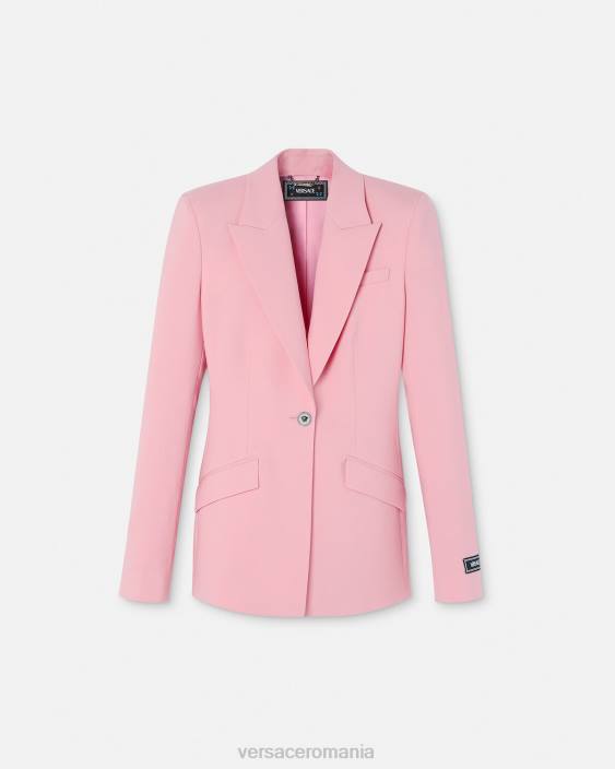 o singură culoare blazer cu un singur piept medusa Versace femei îmbrăcăminte 40L6108