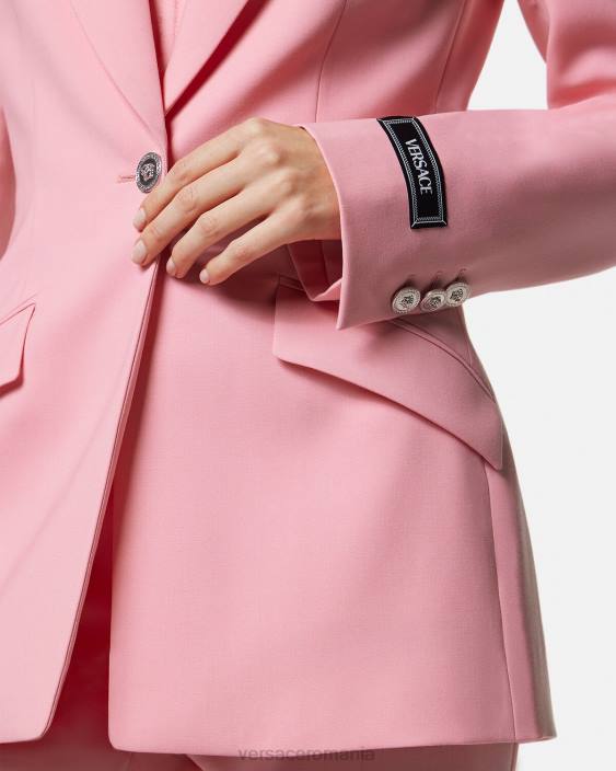 o singură culoare blazer cu un singur piept medusa Versace femei îmbrăcăminte 40L6108