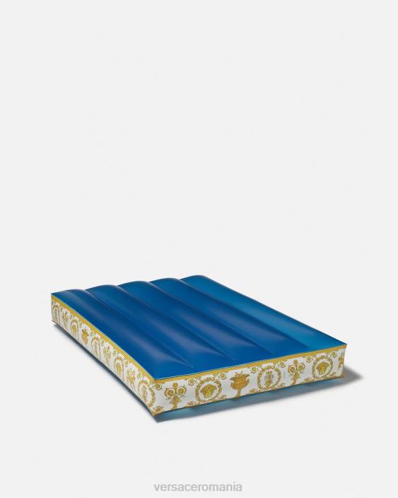 albastru deschis saltea float crete de fleur Versace femei lenjerie intimă și îmbrăcăminte de plajă 40L61213