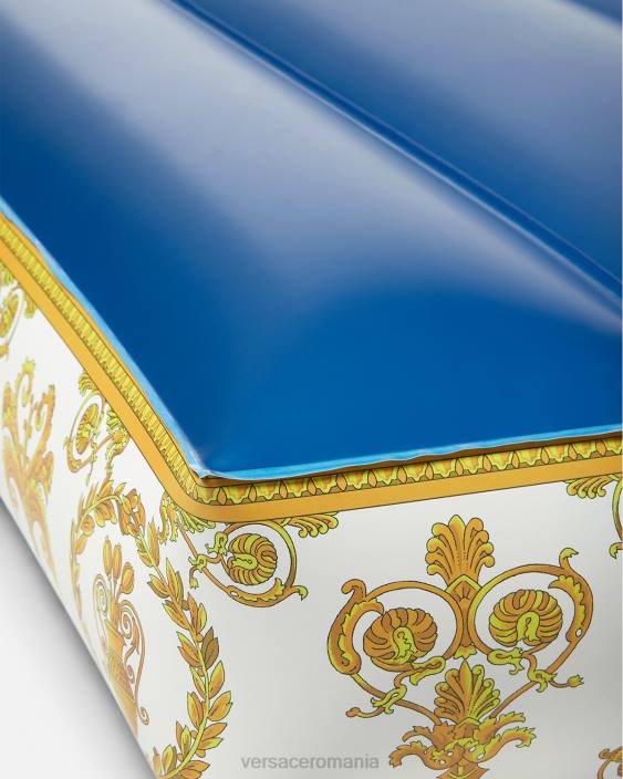 albastru deschis saltea float crete de fleur Versace femei lenjerie intimă și îmbrăcăminte de plajă 40L61213