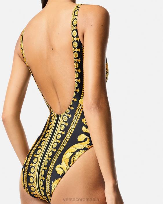 imprimare Costum de baie dintr-o bucată cu imprimeu barocco Versace femei lenjerie intimă și îmbrăcăminte de plajă 40L61143