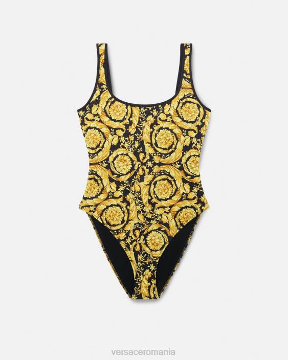 imprimare Costum de baie dintr-o bucată cu imprimeu barocco Versace femei lenjerie intimă și îmbrăcăminte de plajă 40L61144