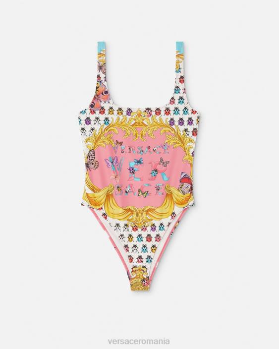 imprimare costum de baie dintr-o bucată fluturi Versace femei lenjerie intimă și îmbrăcăminte de plajă 40L61134