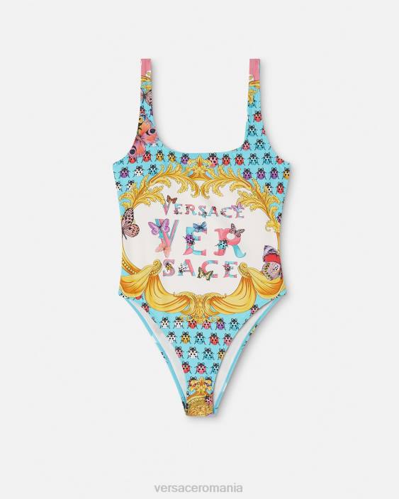 imprimare costum de baie dintr-o bucată fluturi Versace femei lenjerie intimă și îmbrăcăminte de plajă 40L61135