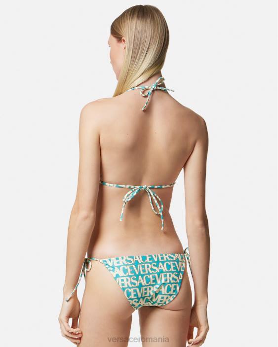 imprimare fund de bikini peste tot Versace femei lenjerie intimă și îmbrăcăminte de plajă 40L61128