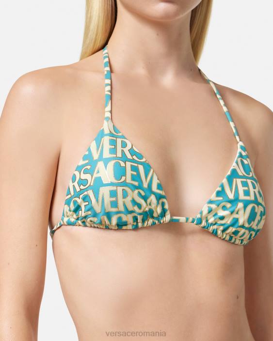 imprimare top de bikini peste tot Versace femei lenjerie intimă și îmbrăcăminte de plajă 40L61127