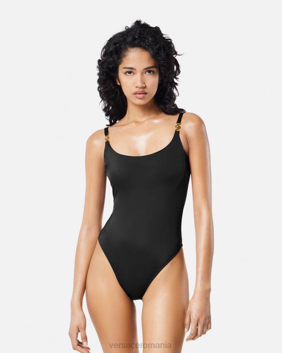 negru costum de baie medusa \'95 dintr-o bucată Versace femei lenjerie intimă și îmbrăcăminte de plajă 40L61147