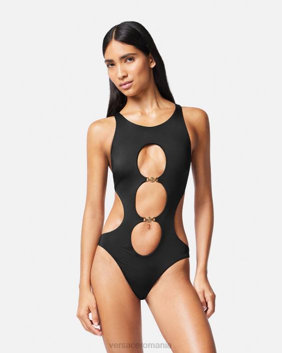 negru costum de baie medusa \'95 dintr-o bucată Versace femei lenjerie intimă și îmbrăcăminte de plajă 40L61148