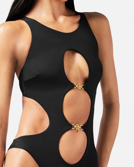 negru costum de baie medusa \'95 dintr-o bucată Versace femei lenjerie intimă și îmbrăcăminte de plajă 40L61148