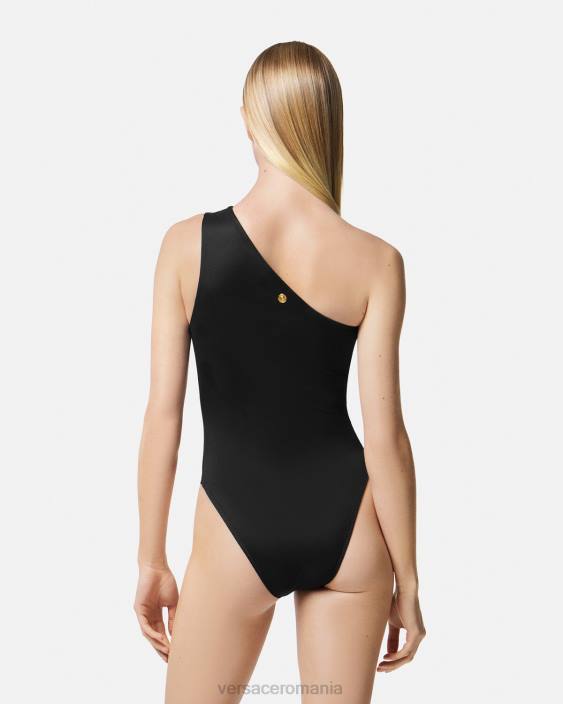 negru costum de baie tăiat dintr-o singură piesă Versace femei lenjerie intimă și îmbrăcăminte de plajă 40L61184