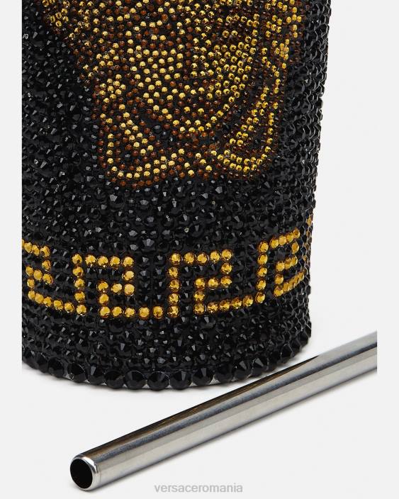 galben cupă de călătorie cu medusa de cristal Versace femei lenjerie intimă și îmbrăcăminte de plajă 40L61206