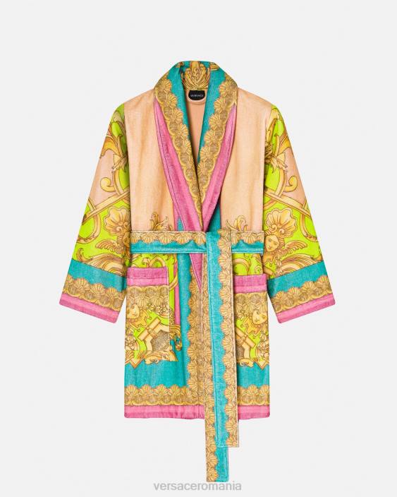 imprimare halat de baie al zeiței Barocco Versace femei lenjerie intimă și îmbrăcăminte de plajă 40L61097