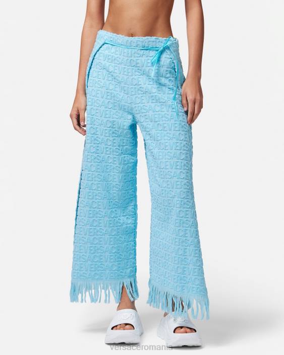 albastru deschis pantaloni pareo prosop peste tot Versace femei lenjerie intimă și îmbrăcăminte de plajă 40L61188