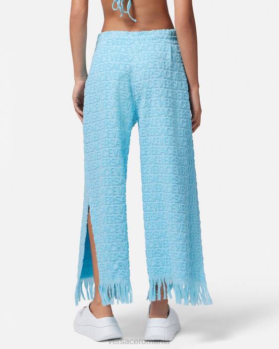 albastru deschis pantaloni pareo prosop peste tot Versace femei lenjerie intimă și îmbrăcăminte de plajă 40L61188