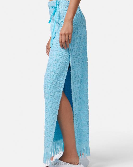 albastru deschis pantaloni pareo prosop peste tot Versace femei lenjerie intimă și îmbrăcăminte de plajă 40L61188