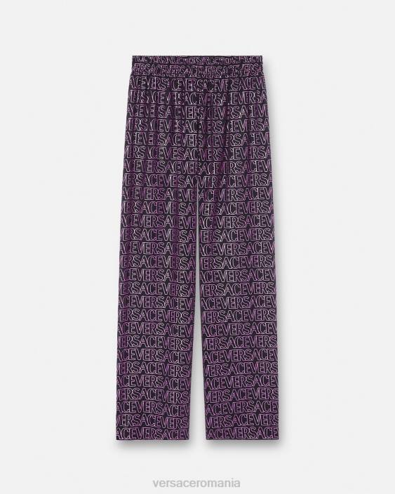 fucsia și imprimeu pantaloni pareo peste tot Versace femei lenjerie intimă și îmbrăcăminte de plajă 40L61214