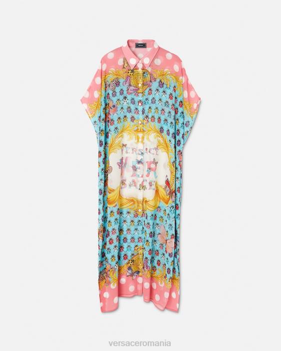 imprimare muşamalizare cămaşă fluturi Versace femei lenjerie intimă și îmbrăcăminte de plajă 40L61193