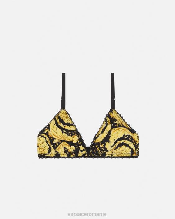 imprimare bralette triunghi barocco Versace femei lenjerie intimă și îmbrăcăminte de plajă 40L61034